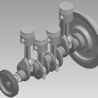 Design animation of the conventional reciprocating IC engine"s ...