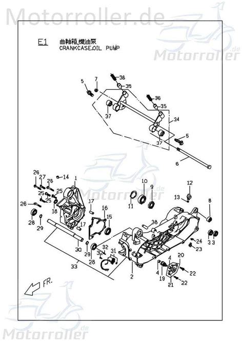 PGO Anlasser 50ccm 2Takt TR3 50 Mofa Starter Anlasser Motor E1241001000