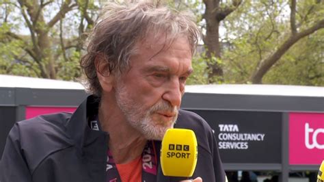 Im In A Rush Sir Jim Ratcliffe Says Live On Bbc After Running