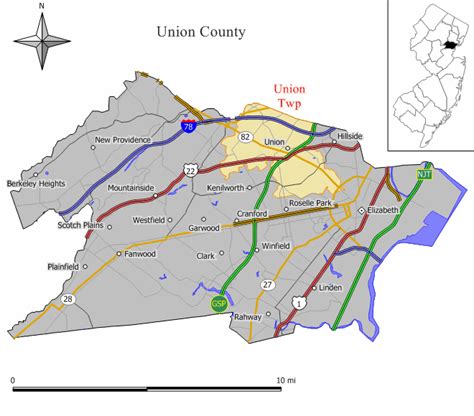 Union Township Union County New Jersey