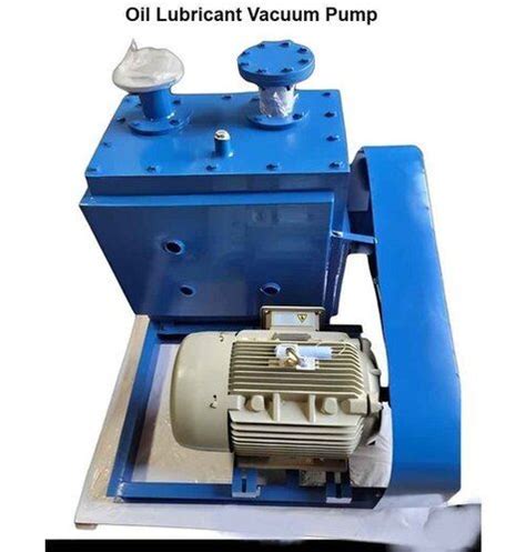 Oil Sealed Rotary High Vacuum Pump Color Blue At Best Price In