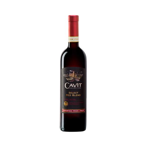 Vino Tinto Cavit Select Red Blend 750 Ml Sampieri Tu Tienda