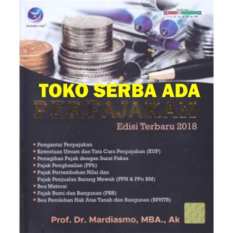 Jual Perpajakan Edisi Terbaru Mardiasmo Andi Offset Buku