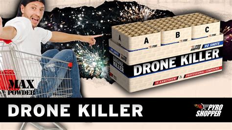 Drone Killer Pyroshopper Lesli Vuurwerk YouTube