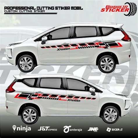 Jual Stiker Mobil Mitsubishi Xpander Stiker Cutting Variasi Mobil Body