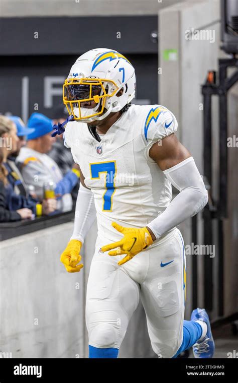 Los Angeles Chargers Tight End Gerald Everett Enters The Field