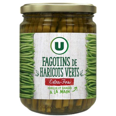 Haricots Verts Extra Fins En Fagotins U 220 G La Belle Vie