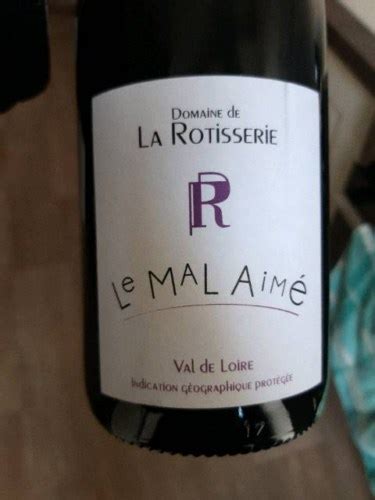 Domaine De La R Tisserie Le Mal Aim Vivino Us