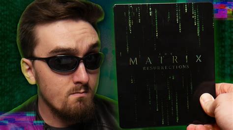 The Matrix Resurrections 4K Blu Ray Steelbook Review Unboxing YouTube