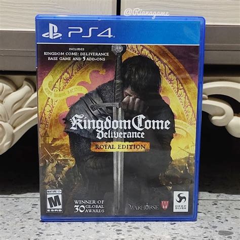 Jual Bd Kaset Ps4 Ps5 Kingdom Coma Deliverance Gold Edition Game Cd Ps