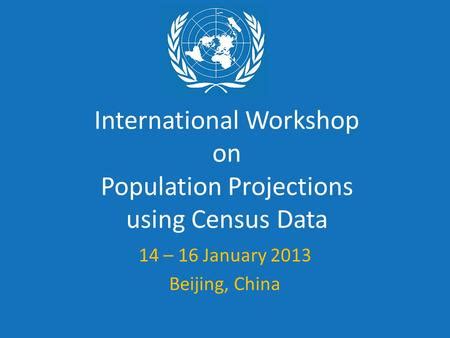 Session Projecting The Levels Of Mortality Fertility And Migration