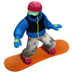 Snowboarder Emoji (U+1F3C2)