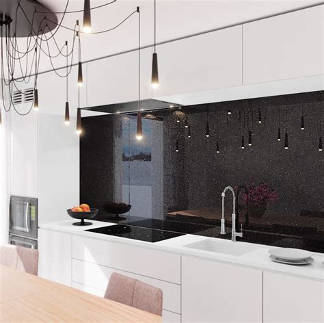 Create Your Perfect Rockstar Kitchen With Black Kitchen Splashbacks