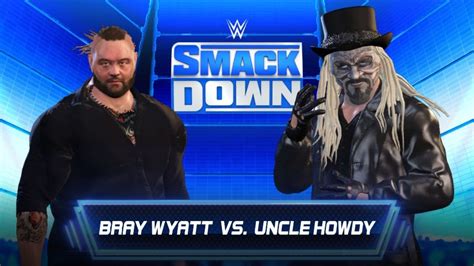 Uncle Howdy Vs Bray Wyatt On Wwe Smackdown Wwe K Gameplay Youtube