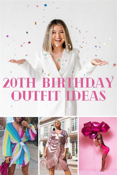 20th Birthday Outfit Ideas To Dress Your Photoshoot And Party In 2022 Birthday