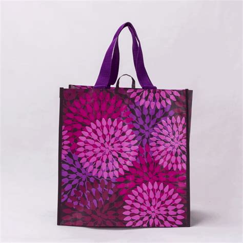 Wholesale Eco Friendly Custom Laminated Pp Woven Reusable Shopping Tote