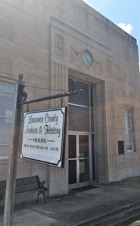 Muscle Shoals National Heritage Area » Lawrence County Archives and Historical Building