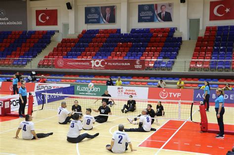 Oturarak Voleybol 1 Lig Grup Müsabakalarında 2 Gün Sona Erdi Voleybol