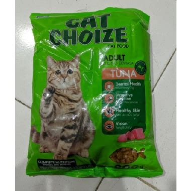 Jual MAKANAN KUCING DRY CAT FOOD CAT CHOIZE CAT CHOICE TUNA ADULT