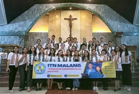 Paduan Suara ITN Malang Lakukan Pelayanan Di Gereja Santa Perawan Maria