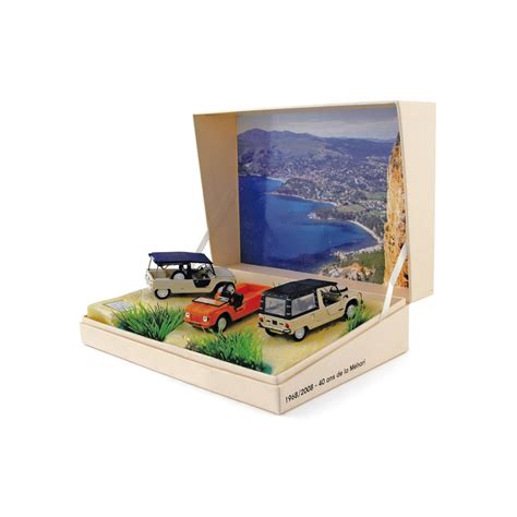 Coffret 40 ans de la Citroën Méhari