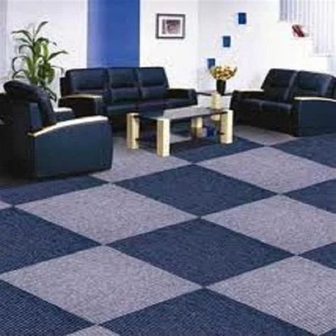 Semi Glossy Nylon Floor Carpet Tiles Size X Feet X Mm At Rs