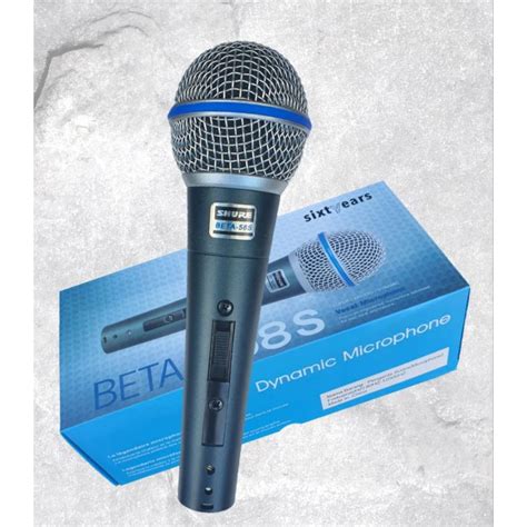 Jual Mic Kabel Shure Beta Mik Shure Beta Switch Shopee Indonesia