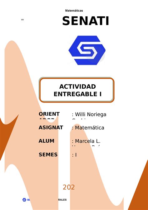 Sciu Actividad Entregable Matem Ticas Vv Estudios Generales