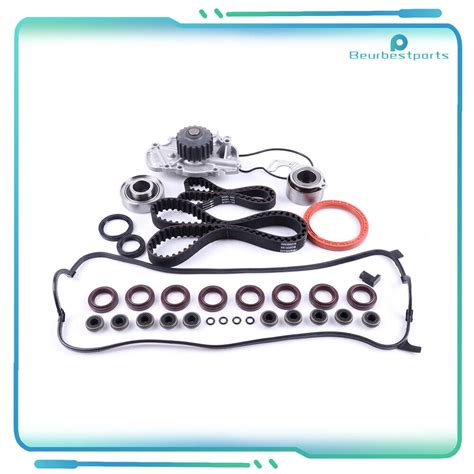 Timing Belt Water Pump Valve Cover Gasket For Acura 2 2 2 3 Vtec F22b1 F23a Us Ebay