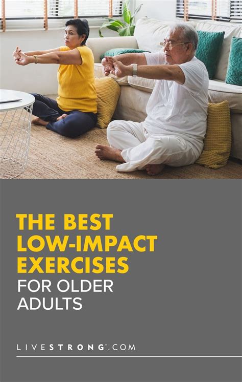 The Best Low Impact Exercises For Older Adults