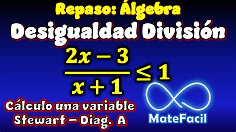 16 Desigualdad o Inecuación con fracción algebraica YouTube