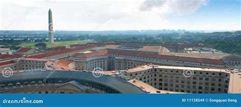 Washington DC Panorama Stock Image Image Of Bird Memorial 11128549