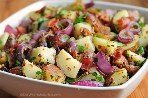 Texas Style New Potato Salad Recipe She Wears Many Hats