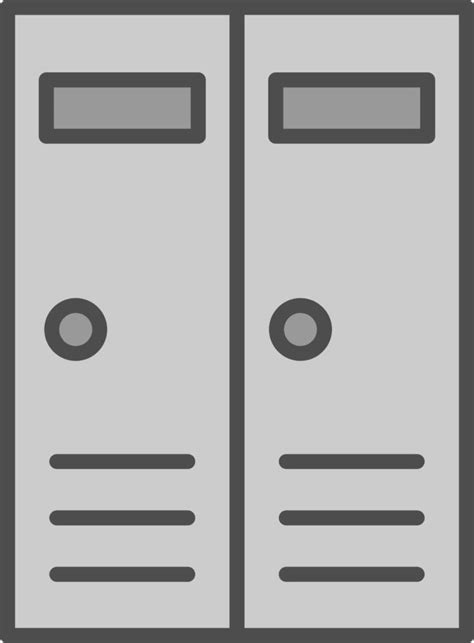 Lockers Line Filled Greyscale Icon Design 43647960 Vector Art At Vecteezy