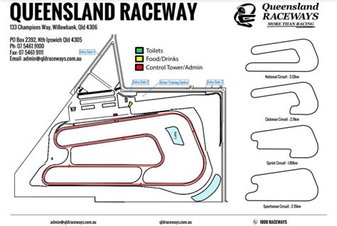 Queensland Raceways Map Ipswich First