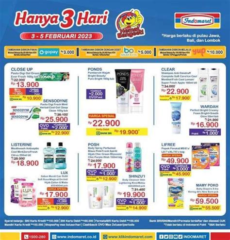 Katalog Promo JSM Indomaret Terbaru 3 5 Februari 2023 Promo Menarik