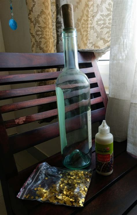 My Little Creative Space: DIY Home Decor - Wine Bottle