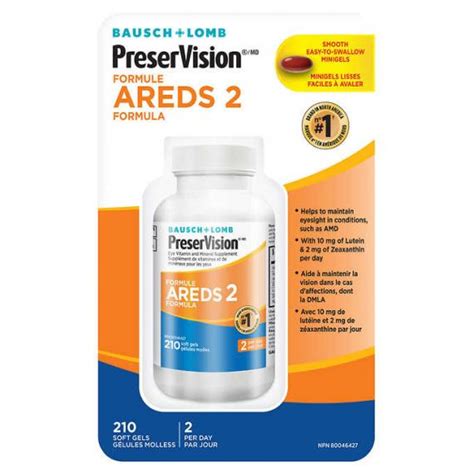 Preservision Eye Vitamin And Mineral Supplement Areds2 210 Softgels Deliver Grocery Online