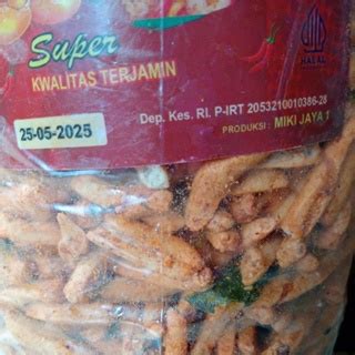 Jual Basreng Bandung Viral 1kg Bakso Goreng Pedas Daun Jeruk Renyah