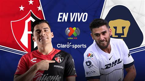 Ver En Vivo Online Atlas Vs Pumas Resultado Jornada Liga Mx