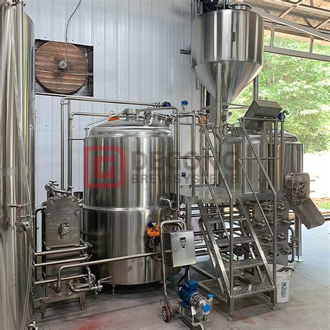 Turnkey Combined Vessel Brewhouse Bbl Electric Heating Brewing