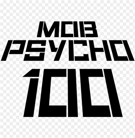 Free download | HD PNG mob psycho 100 english logo mob psycho 100 title ...