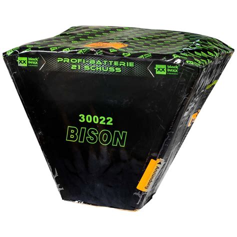 Bison F Feuerwerksbatterie Von Blackboxx Fireworks