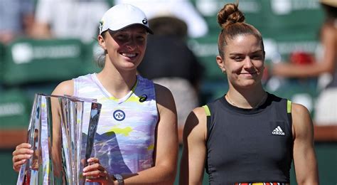 Wta Indian Wells Iga Wi Tek Maria Sakkari Kiedy I O Kt Rej Fina