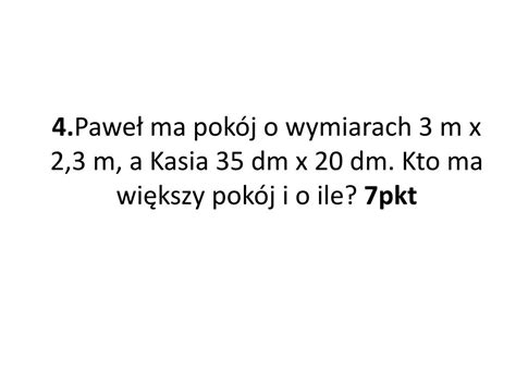 PPT 1 Pole kwadratu jest równe 50cm2 Oblicz długość jego przekątnej