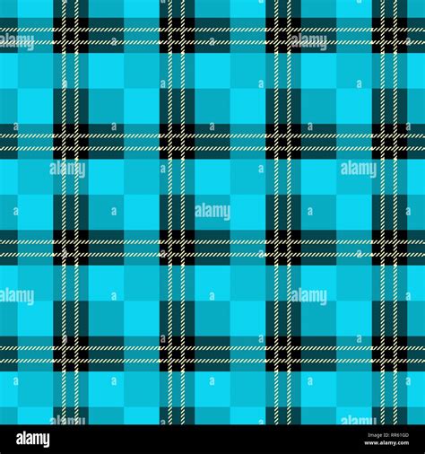 Dark Blue Tartan Fabric Turafebre