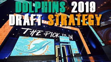 Miami Dolphins 2019 Nfl Draft Strategy Youtube