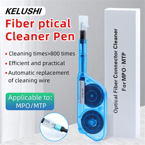 Fiber Optic Cleaning Tool Nfc Ibc Mpo One Click Cleaner For Mpo Mtp