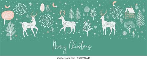 Seasons Greetings Card Design Stock Vector Royalty Free 159503735