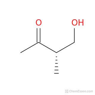 2S 2 Methyl 3 Oxo 1 Butanol Structure C5H10O2 Over 100 Million